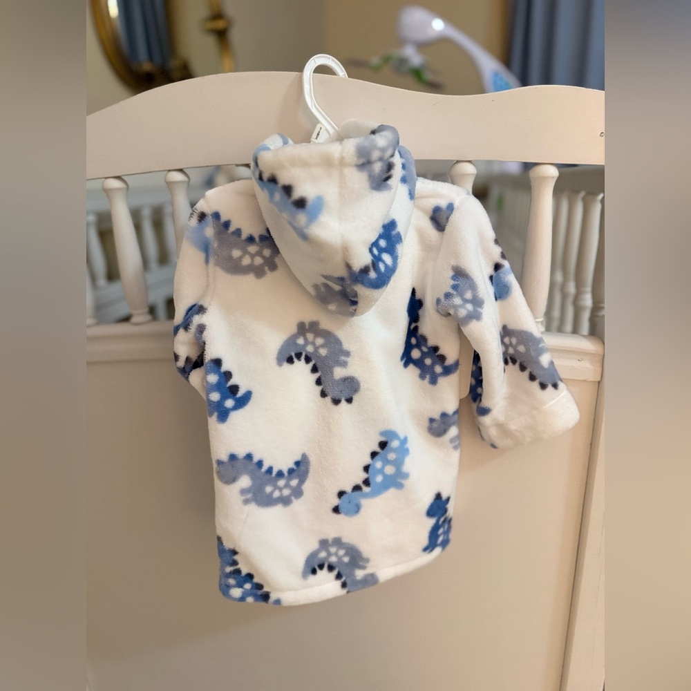 little celebrity two piece bath robe and security blanket - Picture 3 of 4